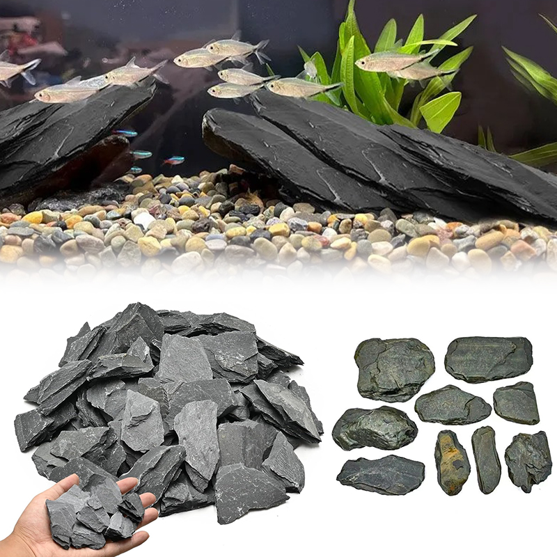 Fish Aquarium Home - Kit de piedras para paisajismo de