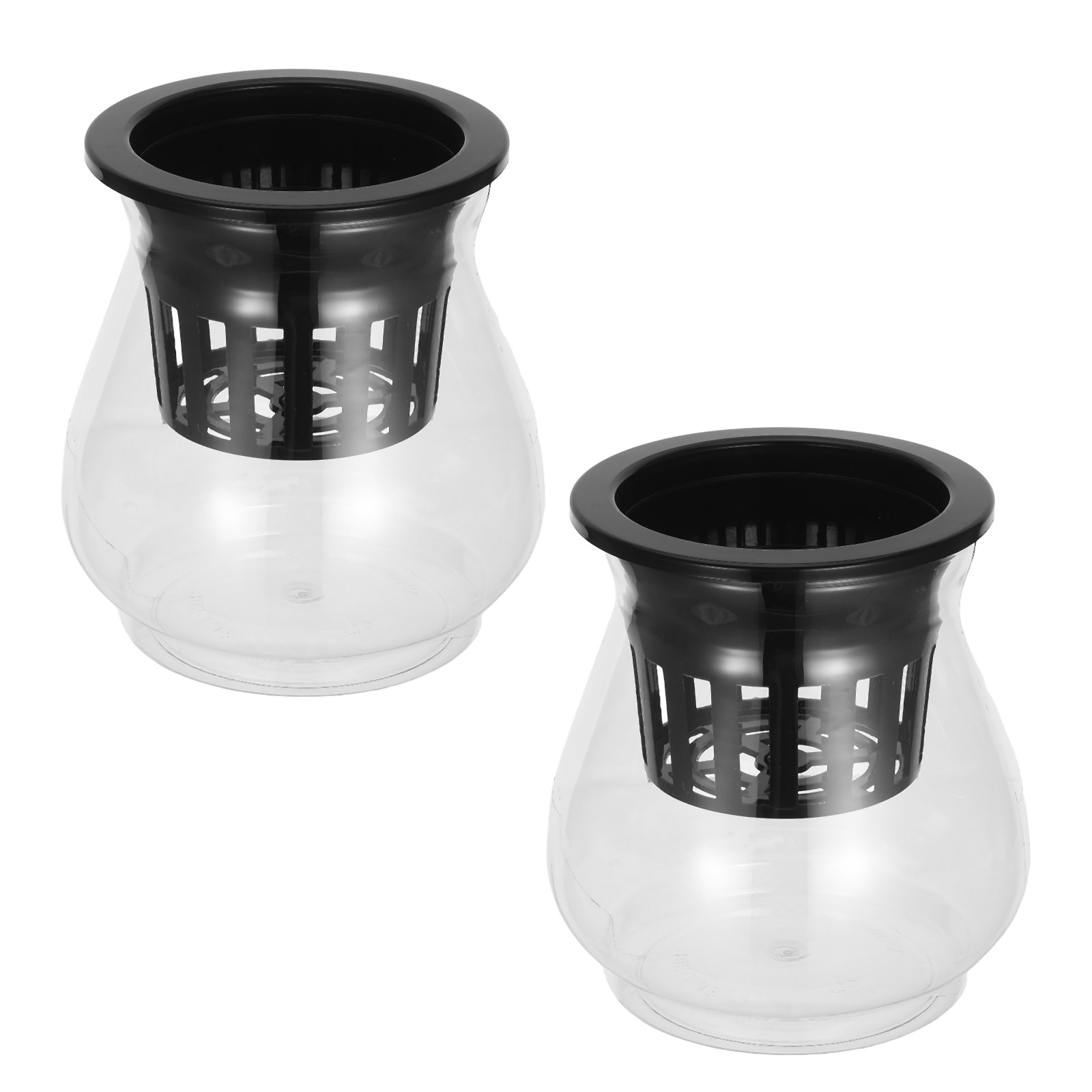 Aquarium Fish Betta - 2 unidades de recipientes transparentes para