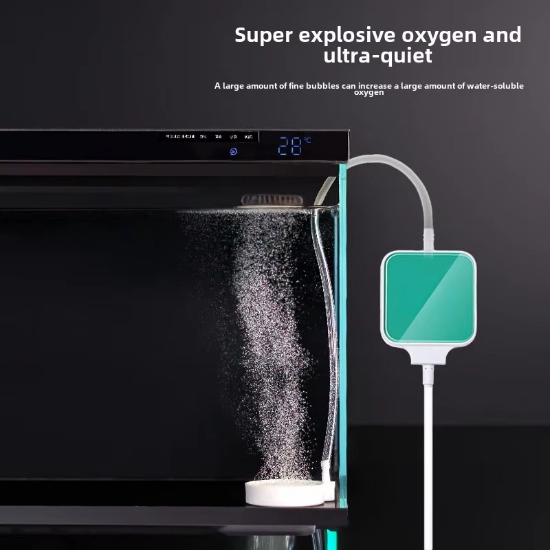 Para Xiaomi Mijia, bomba de ox - Xiaomi Aquarium Fish Tank reseña y precio