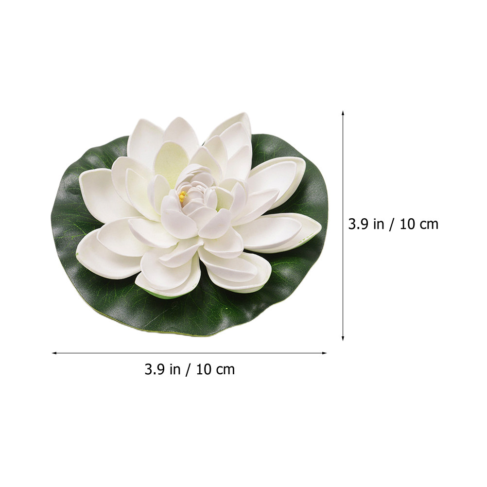 8 piezas de hojas de nenúfar f - Aquarium Decor reseña y precio