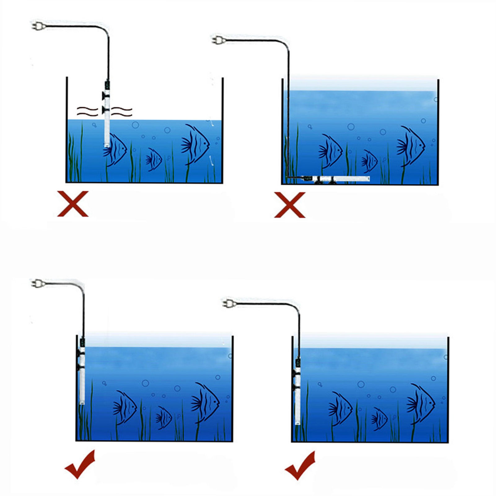 Calentador Sumergible para Acu - Fish Tank Heater reseña y precio