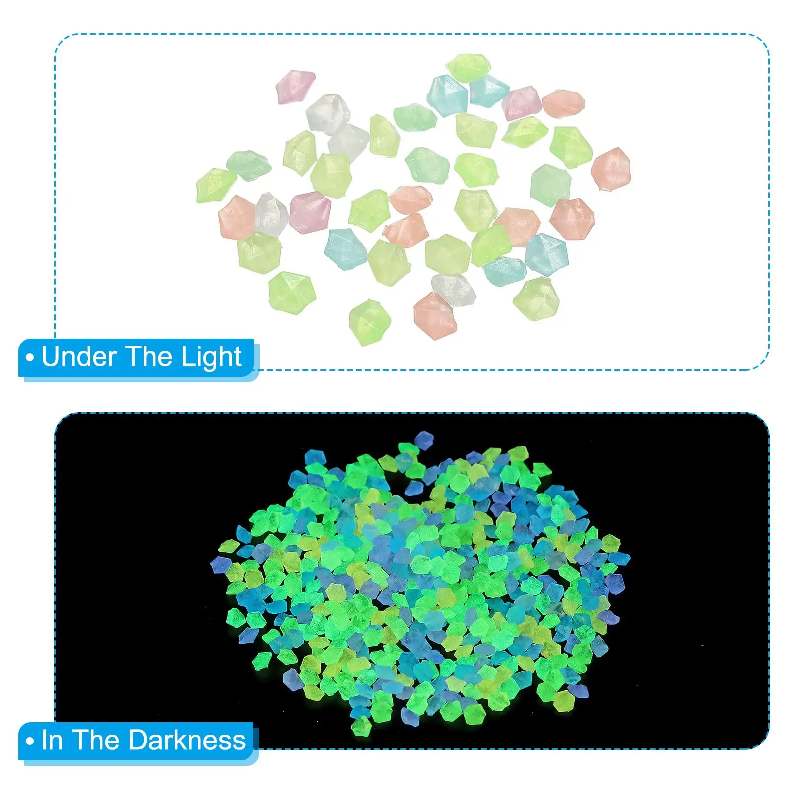 1000 piezas de arena luminisce - Fish Aquarium Home reseña y precio