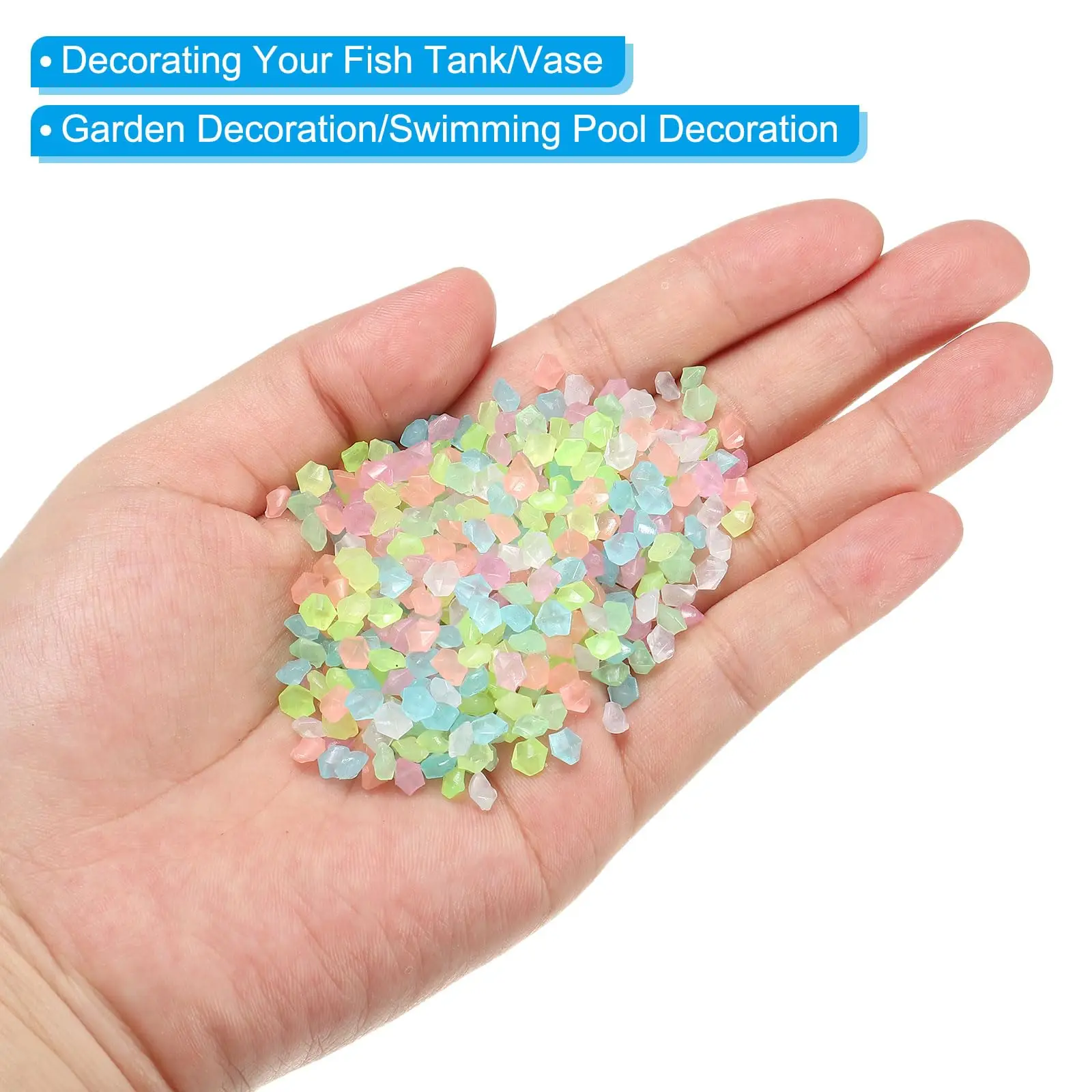 1000 piezas de arena luminisce - Fish Aquarium Home reseña y precio