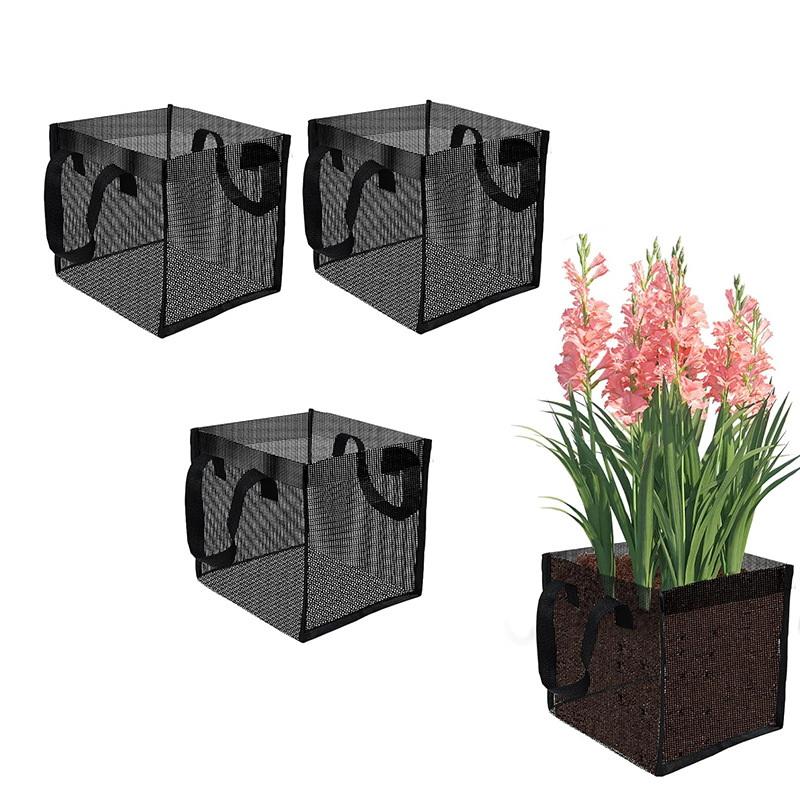 4 Cestas de malla negras para  - Aquarium Plants reseña y precio
