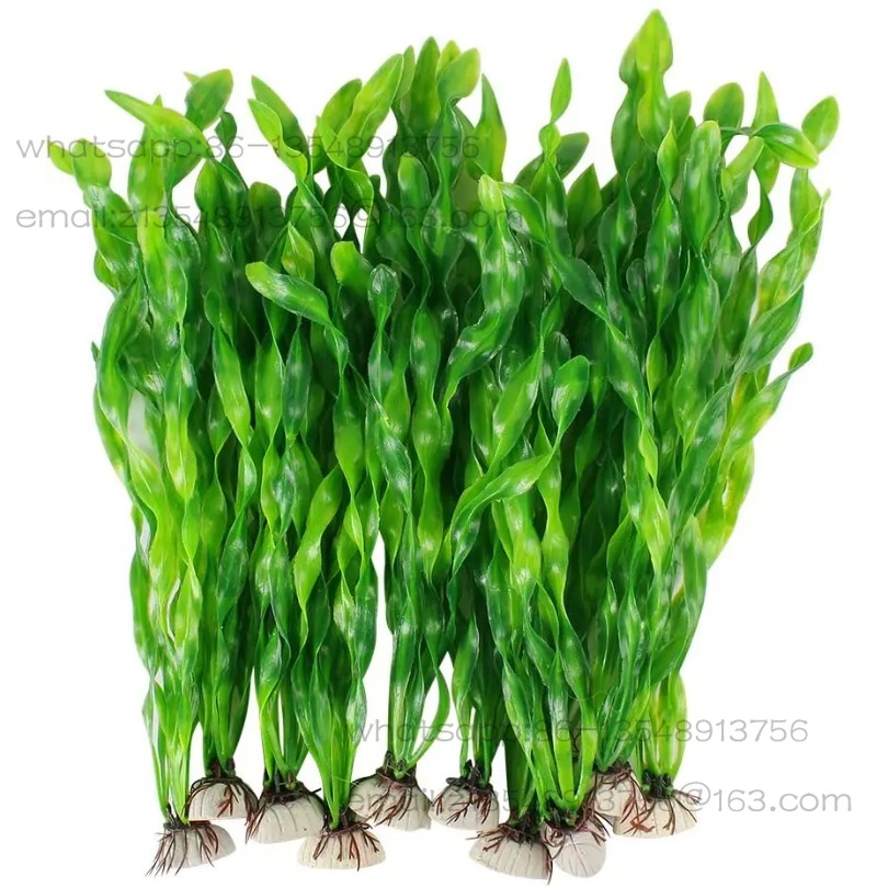 Plantas de plástico para acuar - Aquarium Decor reseña y precio