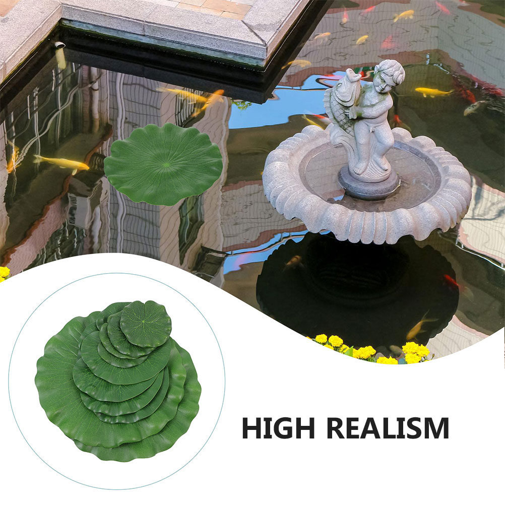 15 Piezas de Hojas de Lirio Ar - Aquarium Decor reseña y precio
