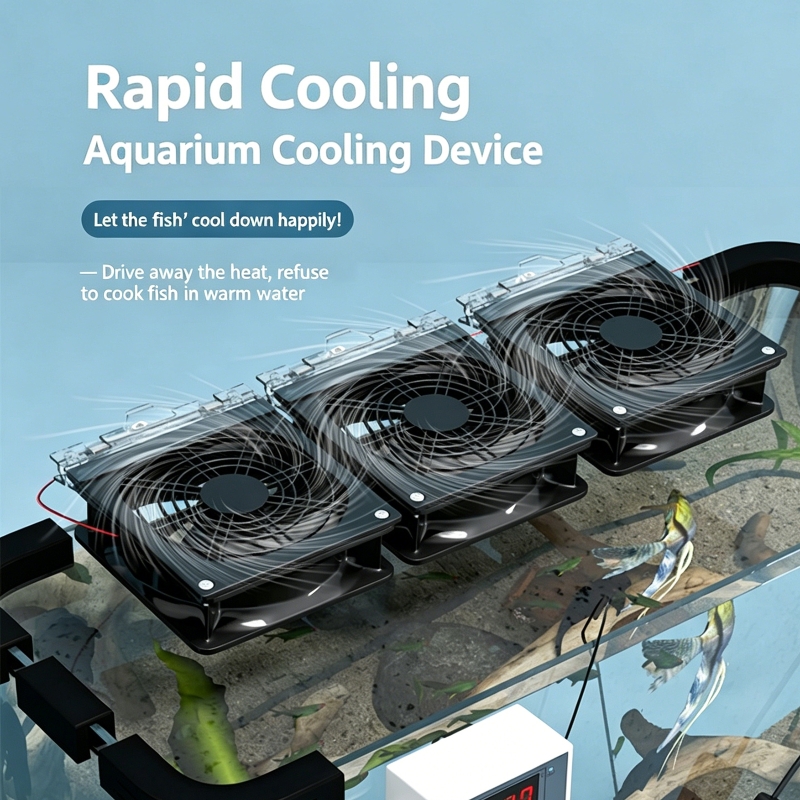 Ventilador de Enfriamiento Ráp - Fish Tank Heater reseña y precio