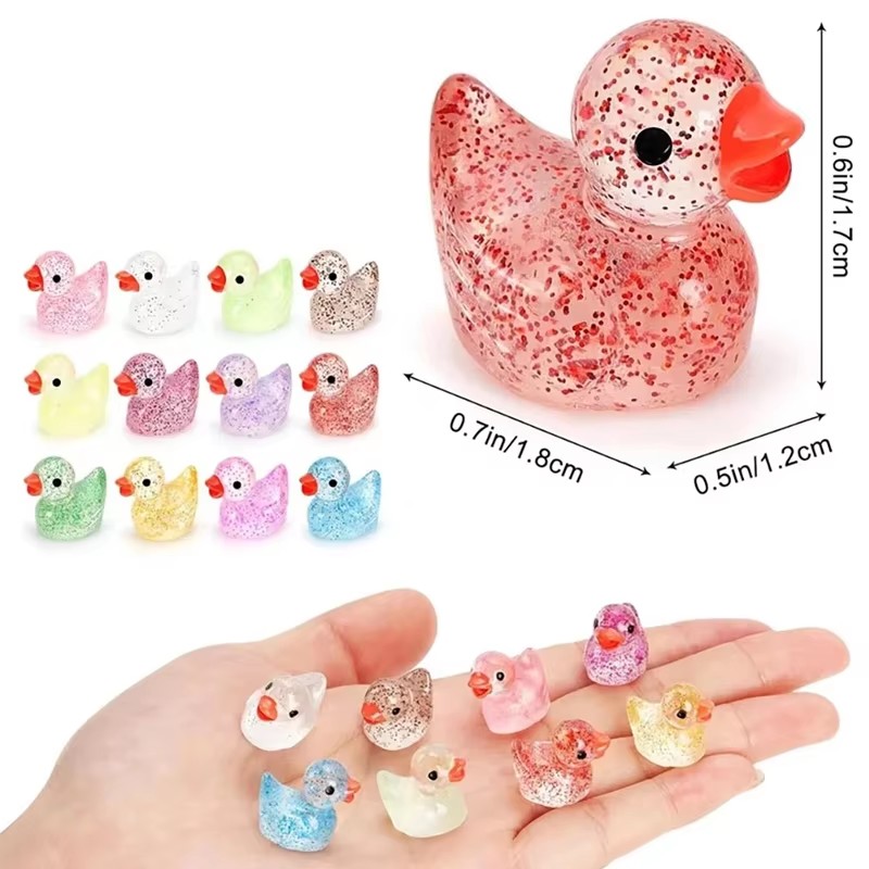 ~ Patito de resina en miniatur - Aquarium Decor reseña y precio