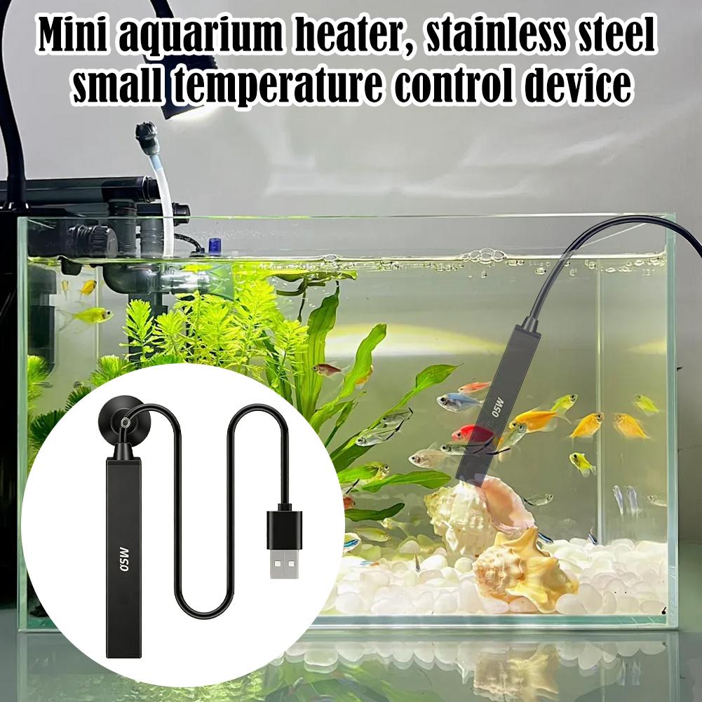    Mini calentador para acuar - Fish Tank Heater reseña y precio