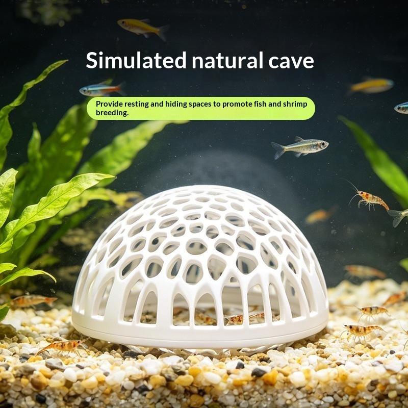 Nueva cueva para camarones de  - Aquarium Fish Betta reseña y precio